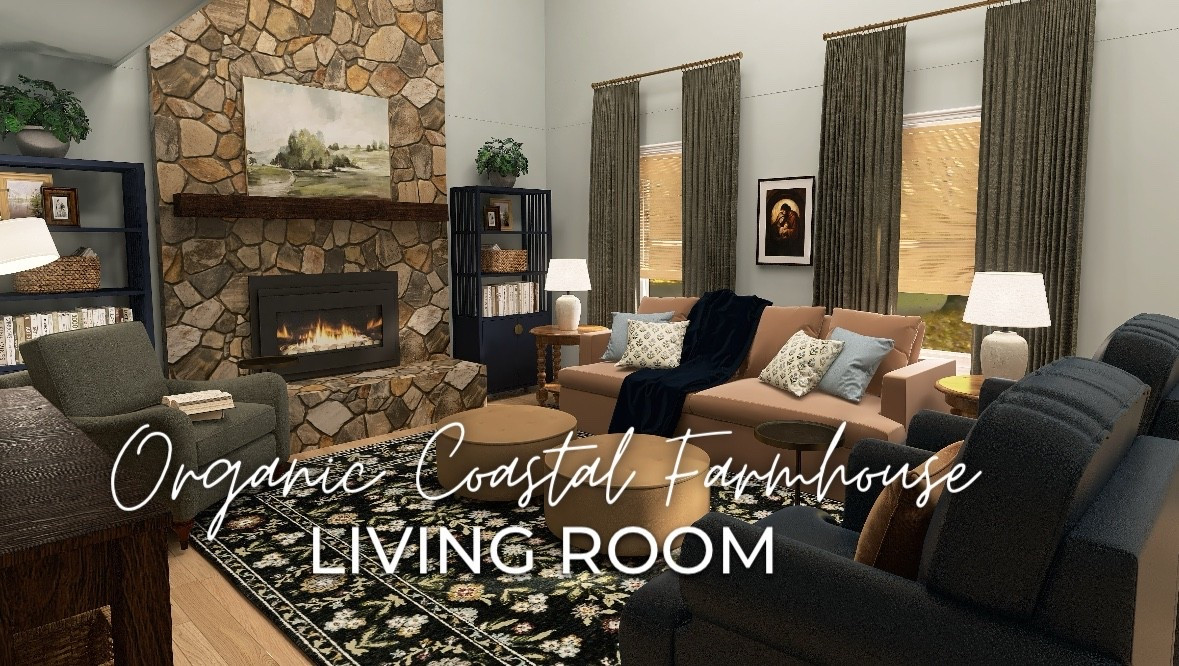 Designed by Brandy
Organic Coastal Farmhouse Living Room 

#LTKmomlife #LTKHome #LTKSeasonal