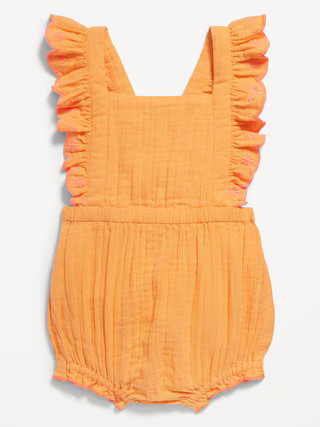 Ruffled One-Piece Romper for Baby | Old Navy (US)