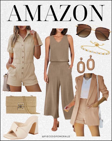 Casual chic summer outfit ideas from amazon, Amazon fashion finds, Amazon style 

#LTKStyleTip #LTKFindsUnder100