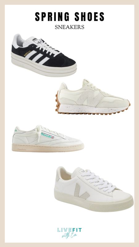 Step into spring with style! 🌸 These sneakers are a mix of classic vibes and modern flair—perfect for updating your shoe game. Whether you’re into retro vibes with Adidas, or keeping it sleek with Veja, these picks are sure to elevate any casual look. Which pair would you rock? #SpringSneakers #CasualStyle #SneakerHead #FootwearFashion #ClassicKicks #ModernTwist #StyleTheSneak 

#LTKSeasonal #LTKstyletip #LTKshoecrush