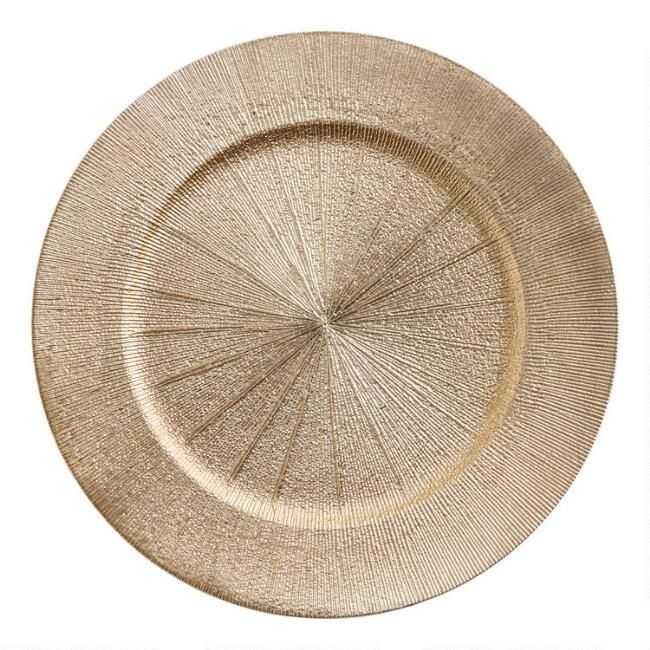 Round Charger Plate 4 Pack | World Market