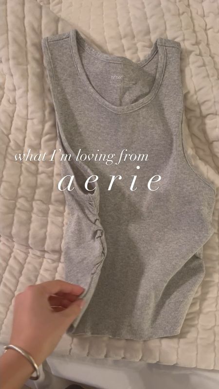 aerie is consistently giving us comfortable and super cute pieces 👏🏼

Since they are part of the LTK spring sale I wanted to share some of my favorite items from the brand. From a couple new pieces to a few I’ve had for a while, these are my must haves right now from aerie!

🤍 A cropped tank that’s actually flattering. The ruching on the side is a game changer

🤍 These shorts are so comfortable and come in the best colors - I want them all

🤍 SMOOTHEZ mid rise undies are a truly no show option. These are perfect for postpartum. I started wearing them after my first c-section and never stopped.

🤍 From the Mama collection, this nursing bra is so comfy and functional. A combo we love to see.

🤍 These are arguably one of the most worn pieces in my closet. The Offline Crossover Flare Legging is universally flattering and a style you can live in 24/7 



#LTKbump #LTKsalealert #LTKSale