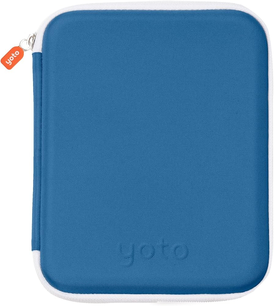 Yoto Card Case in Blue Bird – Kids Accessory, Soft Portable Folder with Zipper & 64 Pockets for... | Amazon (US)