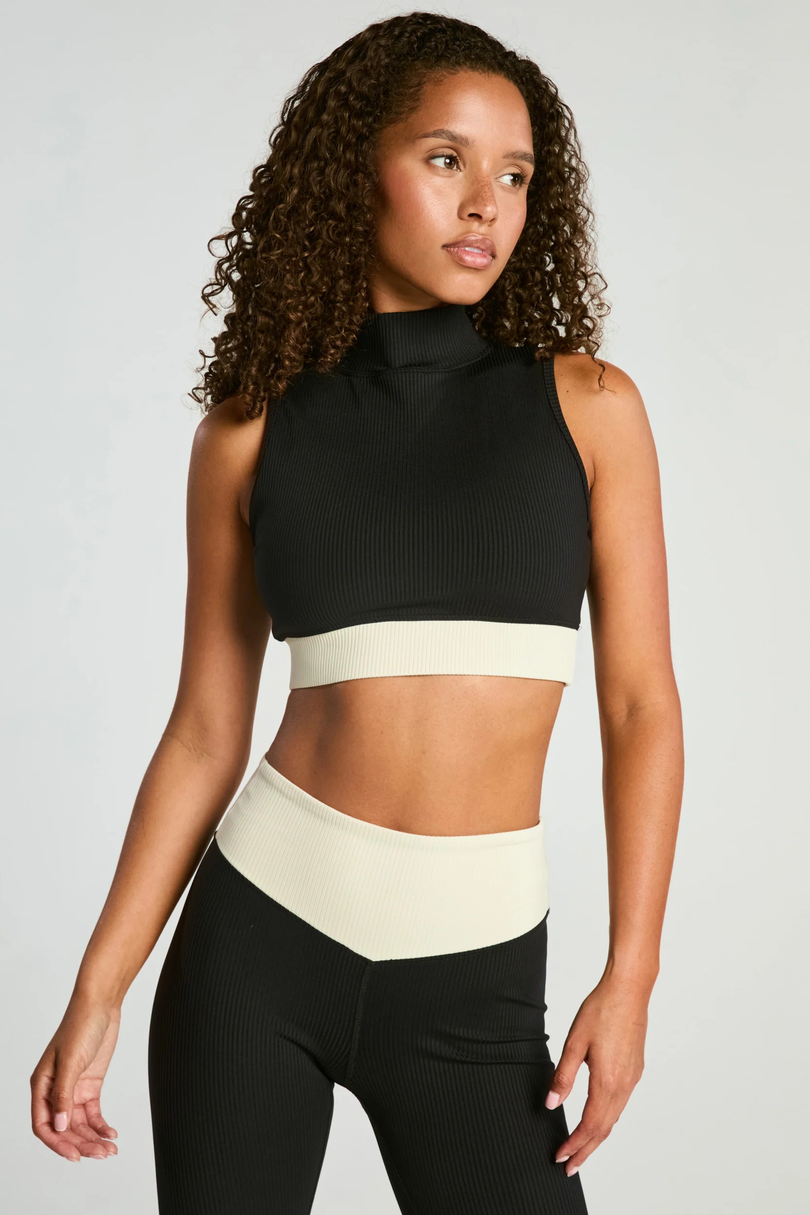 Ribbed Contrast Bodhi Bra | Year of Ours