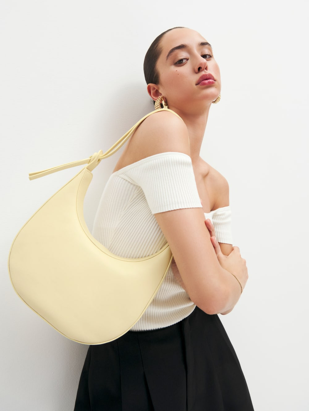 Medium Rosetta Shoulder Bag | Reformation (Global)