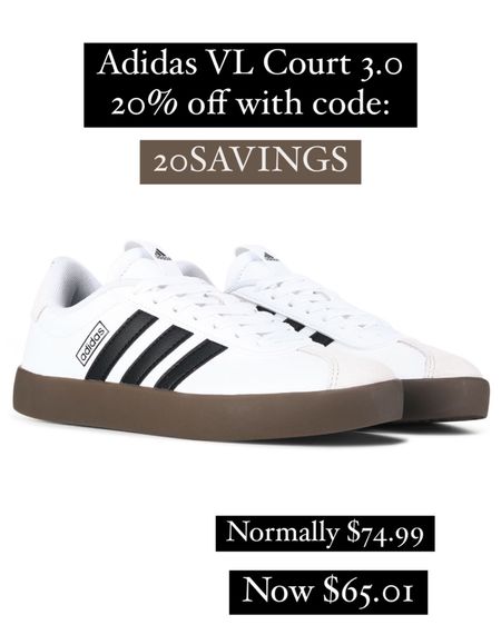 Get the look of Adidas Samba’s for less! Right now you can save 20% off with code 20SAVINGS. 