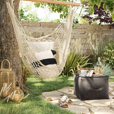 Rope Chair Swing with Spreader Bar - Natural - Threshold™ | Target