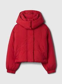 Cropped Duvet Wrap Puffer Jacket | Gap (US)