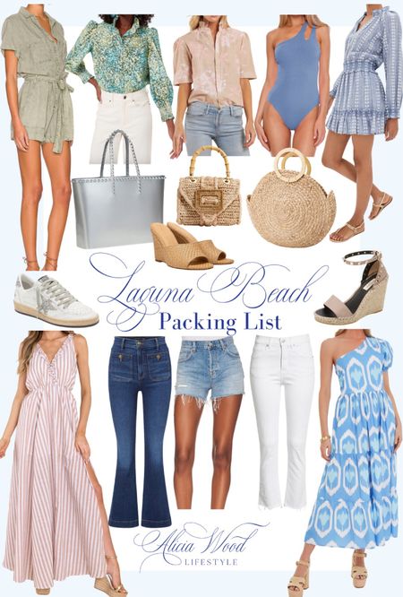 Laguna Beach packing list!

Denim shorts, denim jeans, maxi dresses, rompers, one piece swimsuits, bikinis, totes, handbags, sandals, sneakers, wedges, long sleeve and short sleeve tops, and more! 

#LTKstyletip #LTKunder50 #LTKswim