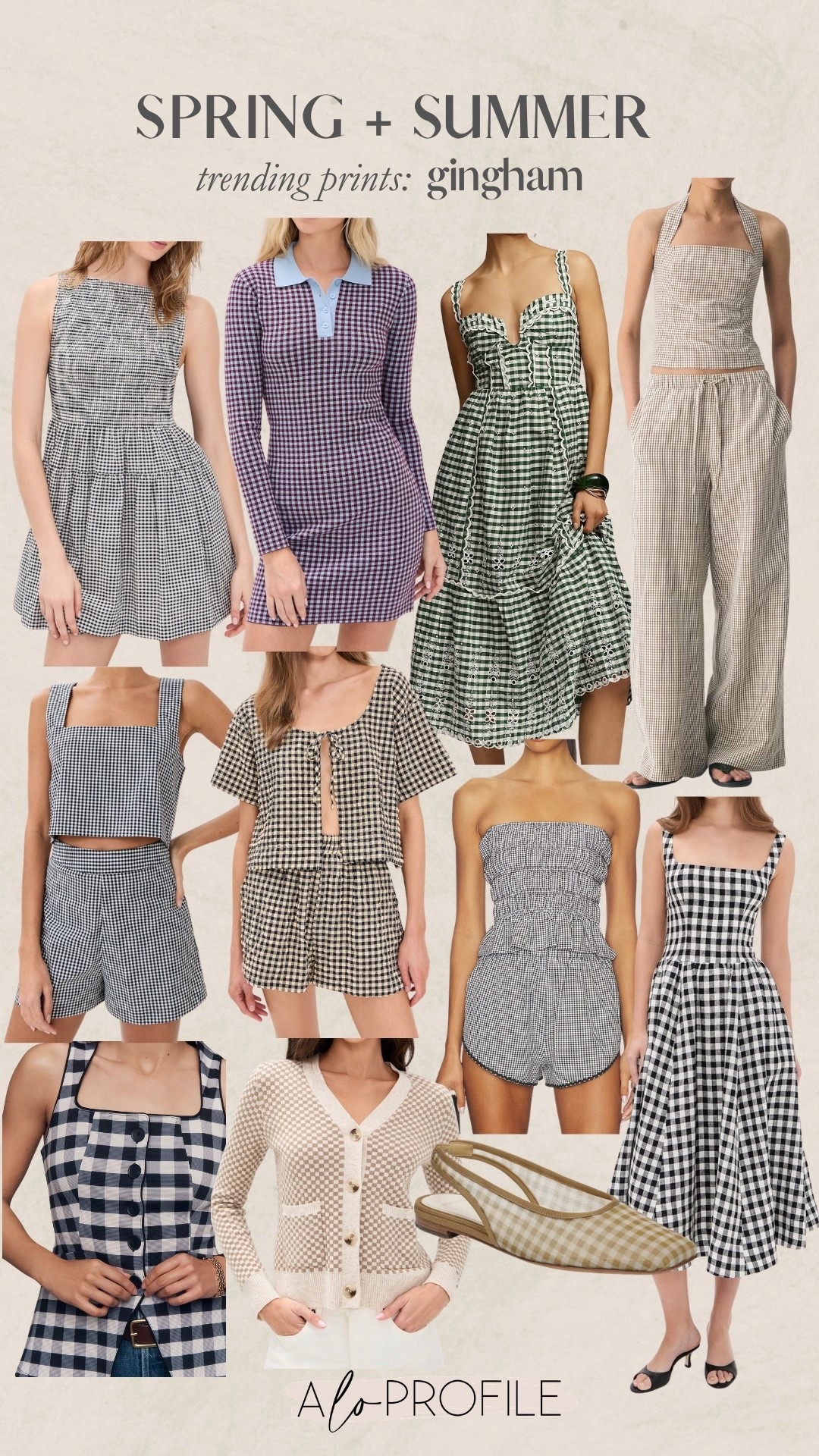 Trending Prints for Spring + Summer: Gingham // summer style, spring style, spring outfit, summer outfit, spring fashion, summer dresses, gingham print, summer trends, resort wear