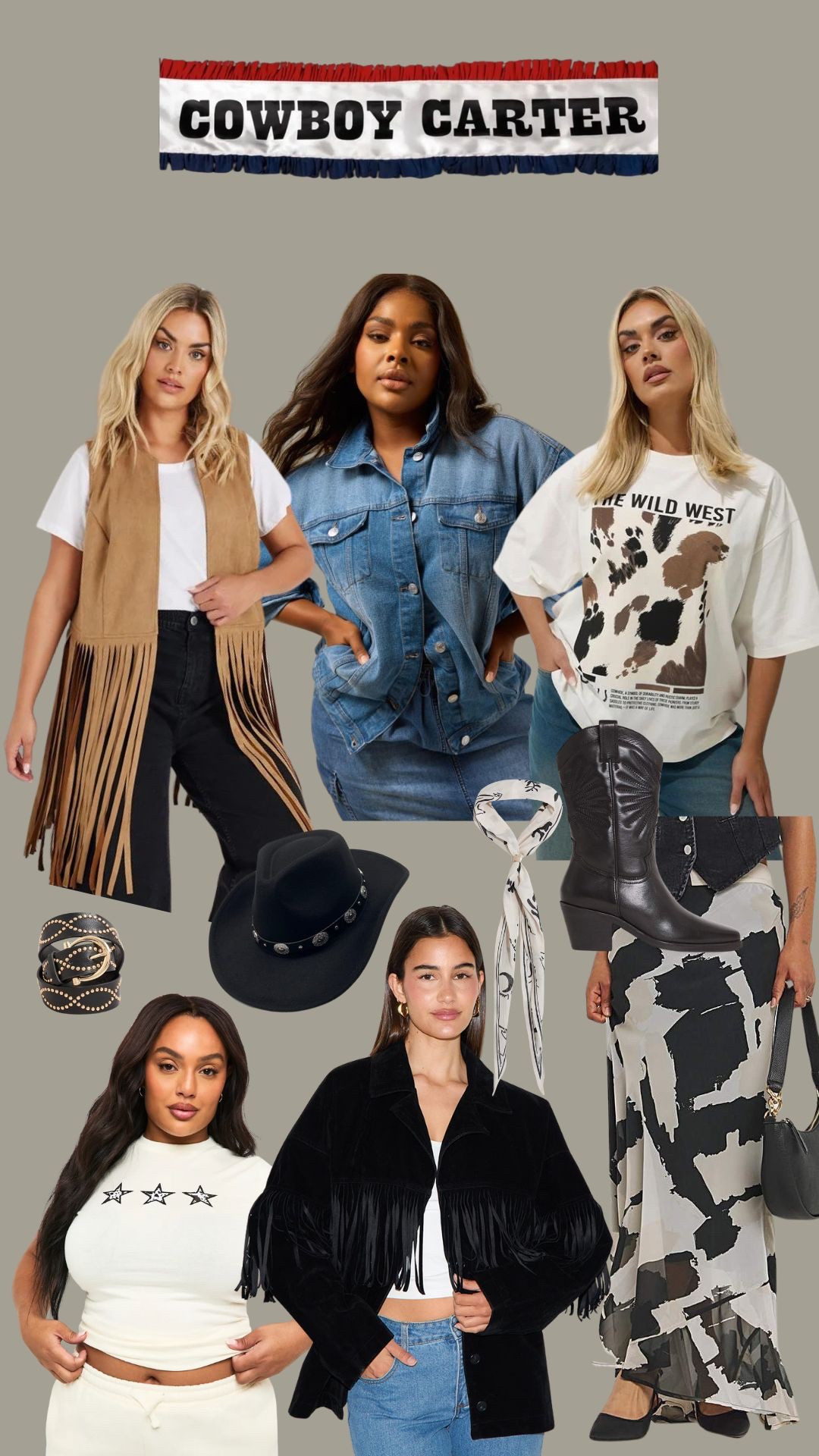 BEYONCE’s COWBOY CARTER TOUR INSPIRATION 🤠🐝 plus size edit 


#LTKuk #LTKeurope #LTKsummer