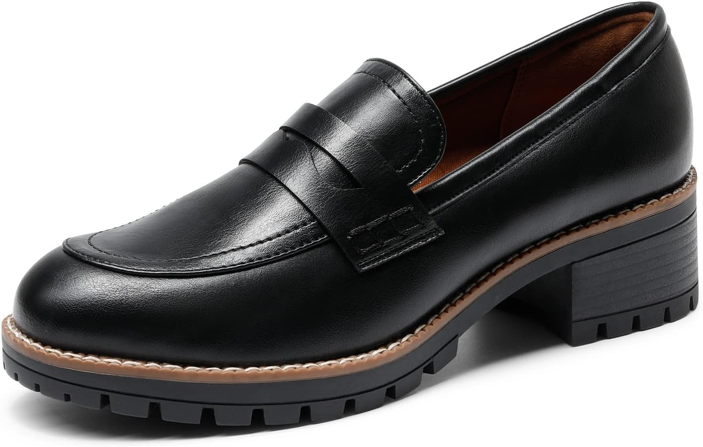 DREAM PAIRS Women Platform Loafers Dress Shoes | Amazon (CA)