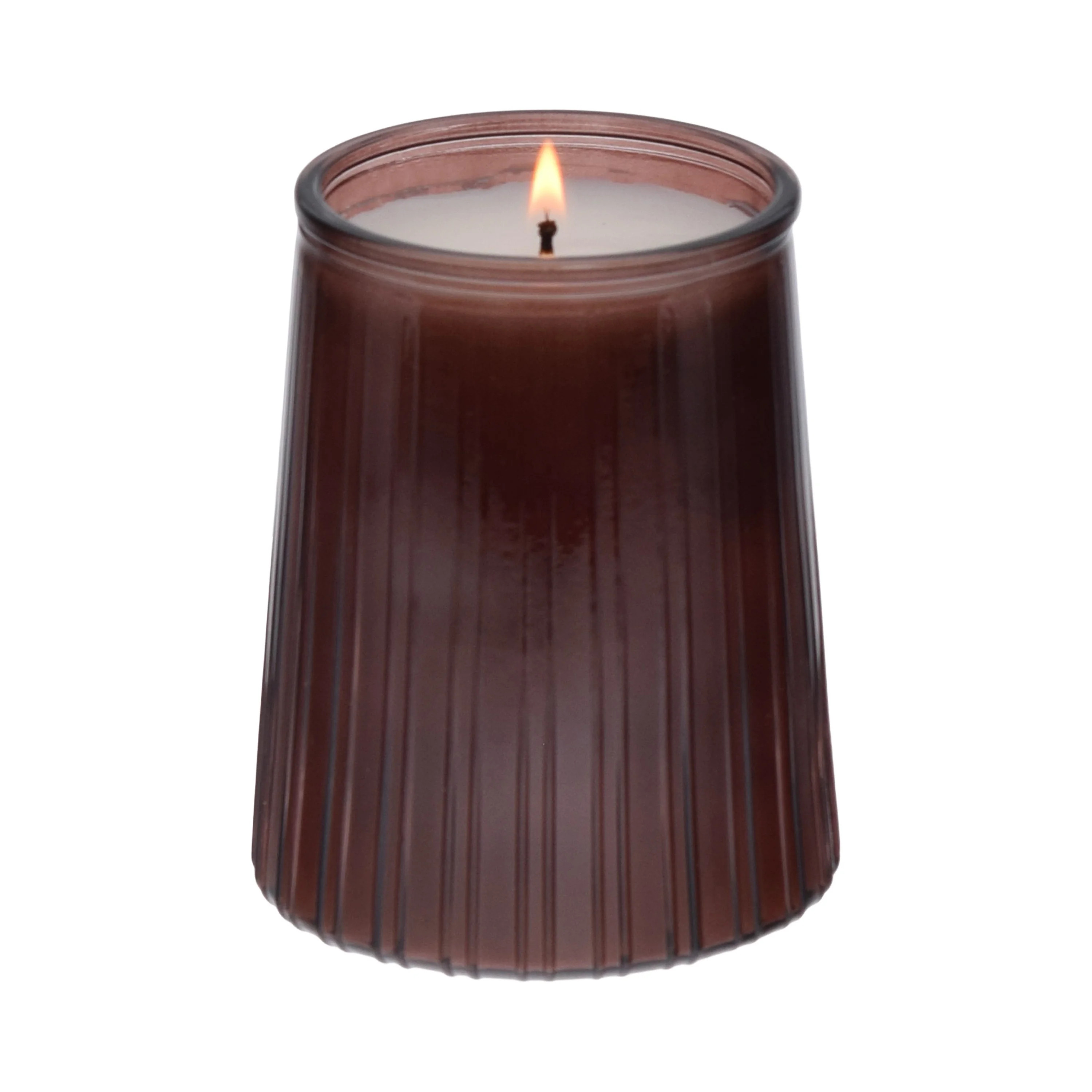 Better Homes & Gardens Firewood and Spice 1-Wick 16.1oz Ribbed Jar Candle | Walmart (US)