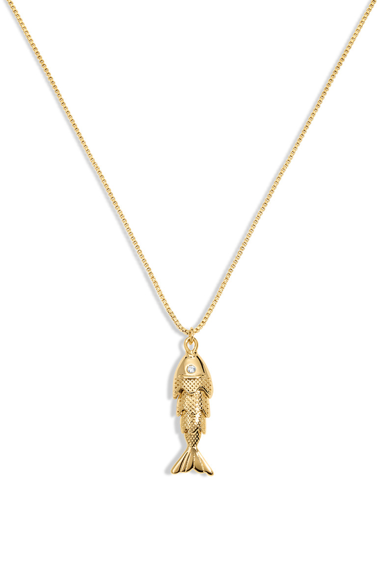 Electric Picks Summer Catch Fish Necklace (Women) | Nordstrom | Nordstrom