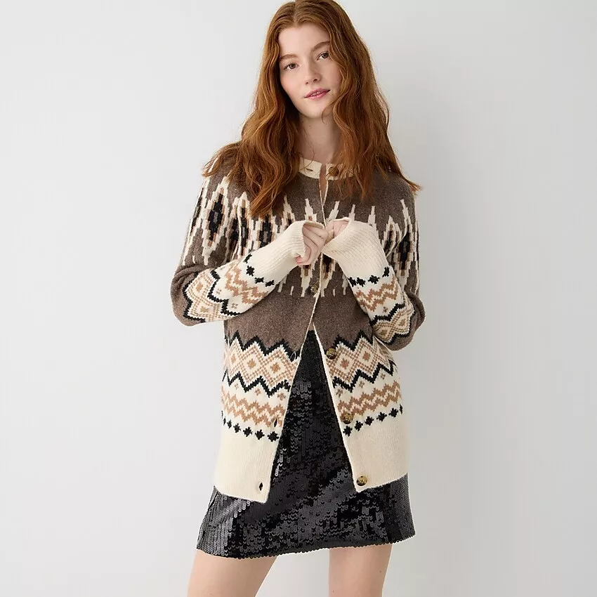 Irene Fair Isle Cardigan curated on LTK