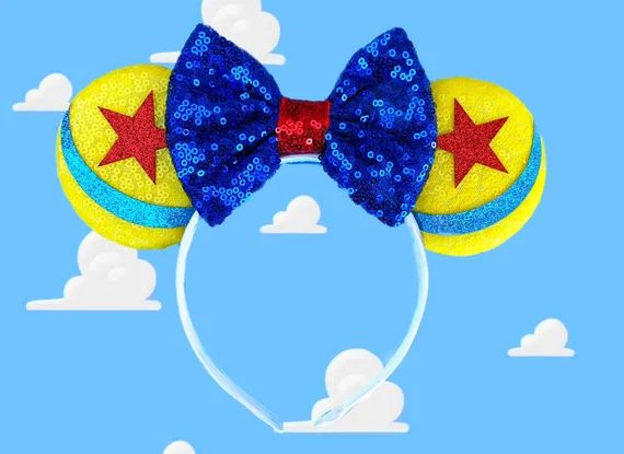 Toy Story Themed Mouse Ears | Mickey Mouse Ears | Sparkle Mouse Ears | Disney World Accessories |... | Etsy (US)