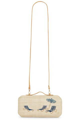 The Deck Chairs Clutch
                    
                    Poolside | Revolve Clothing (Global)