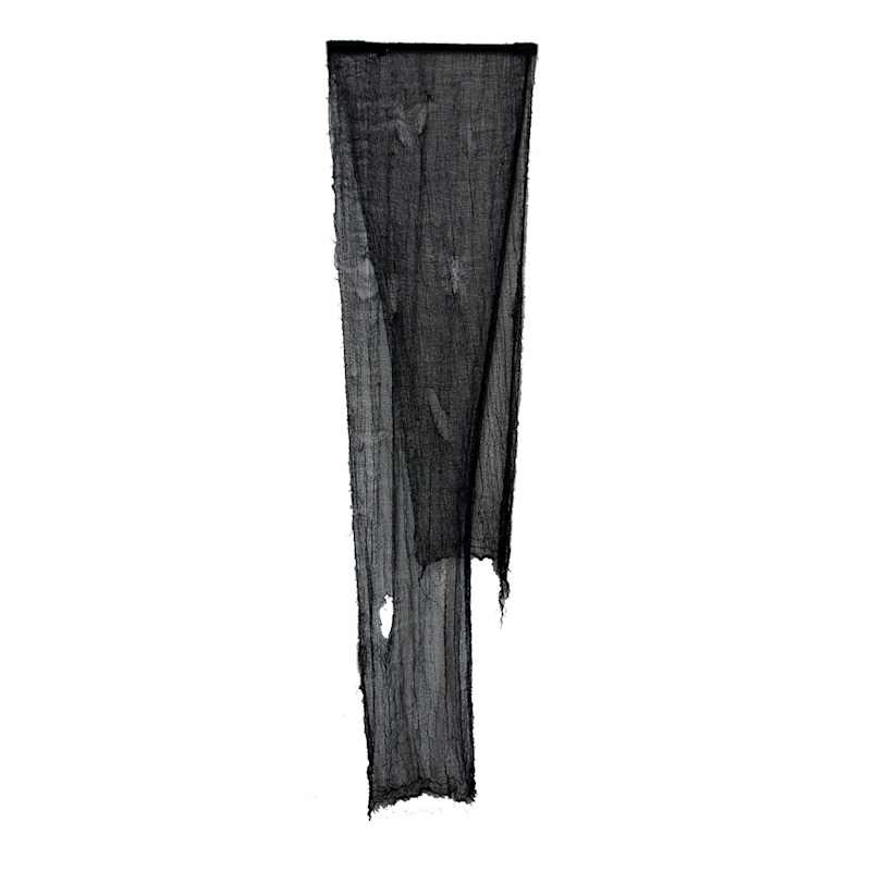 Black Gauze Cloth Halloween Decor | At Home