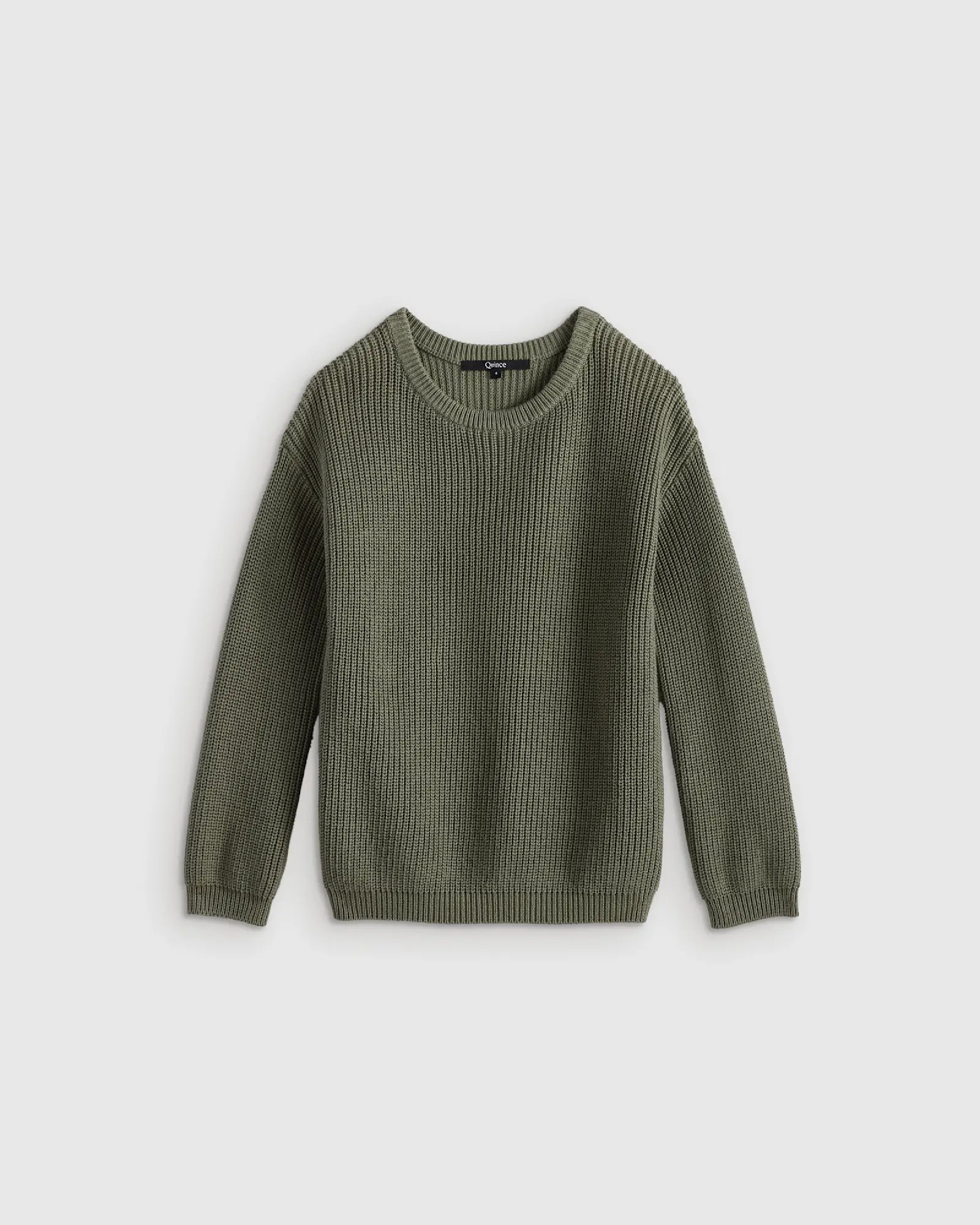 100% Organic Cotton Fisherman Tunic Sweater | Quince