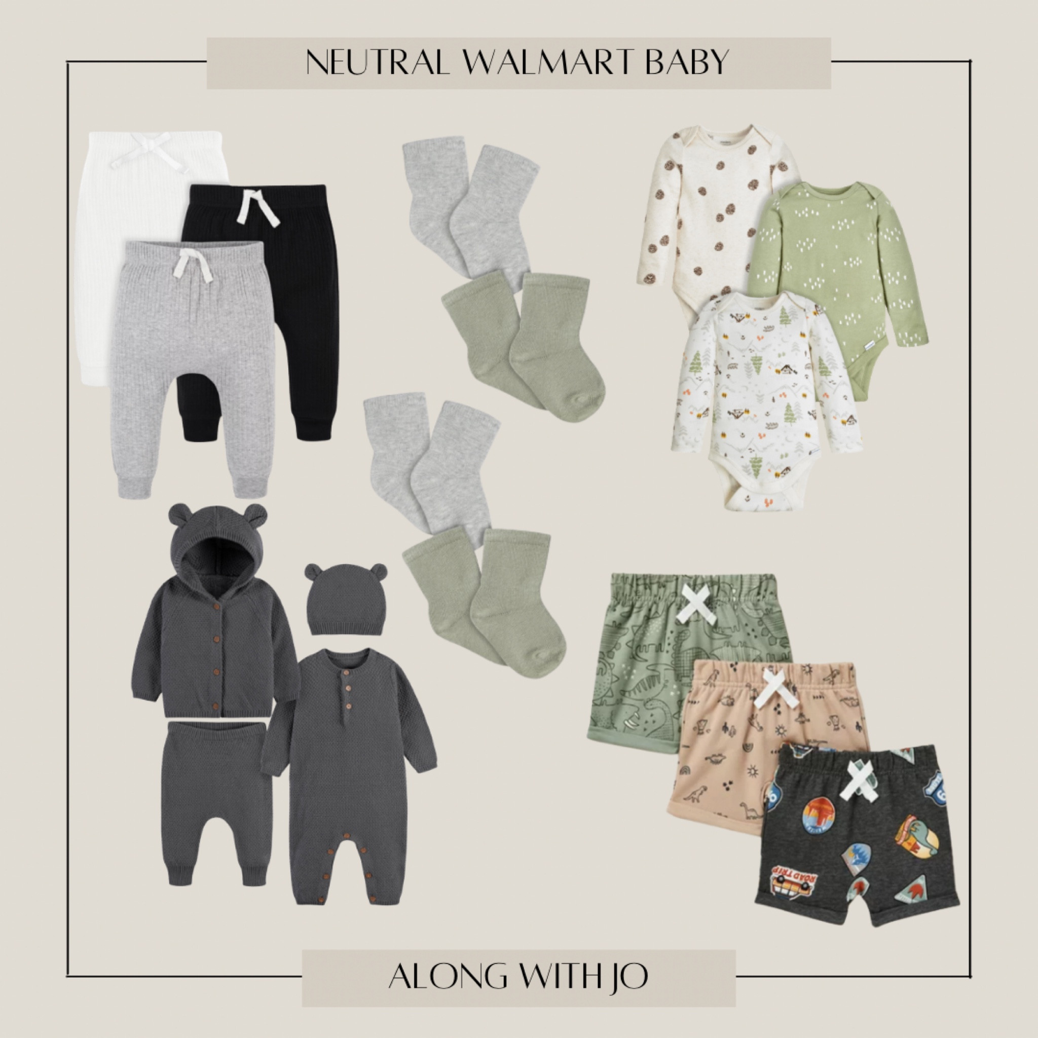 Neutral baby finds from Walmart 