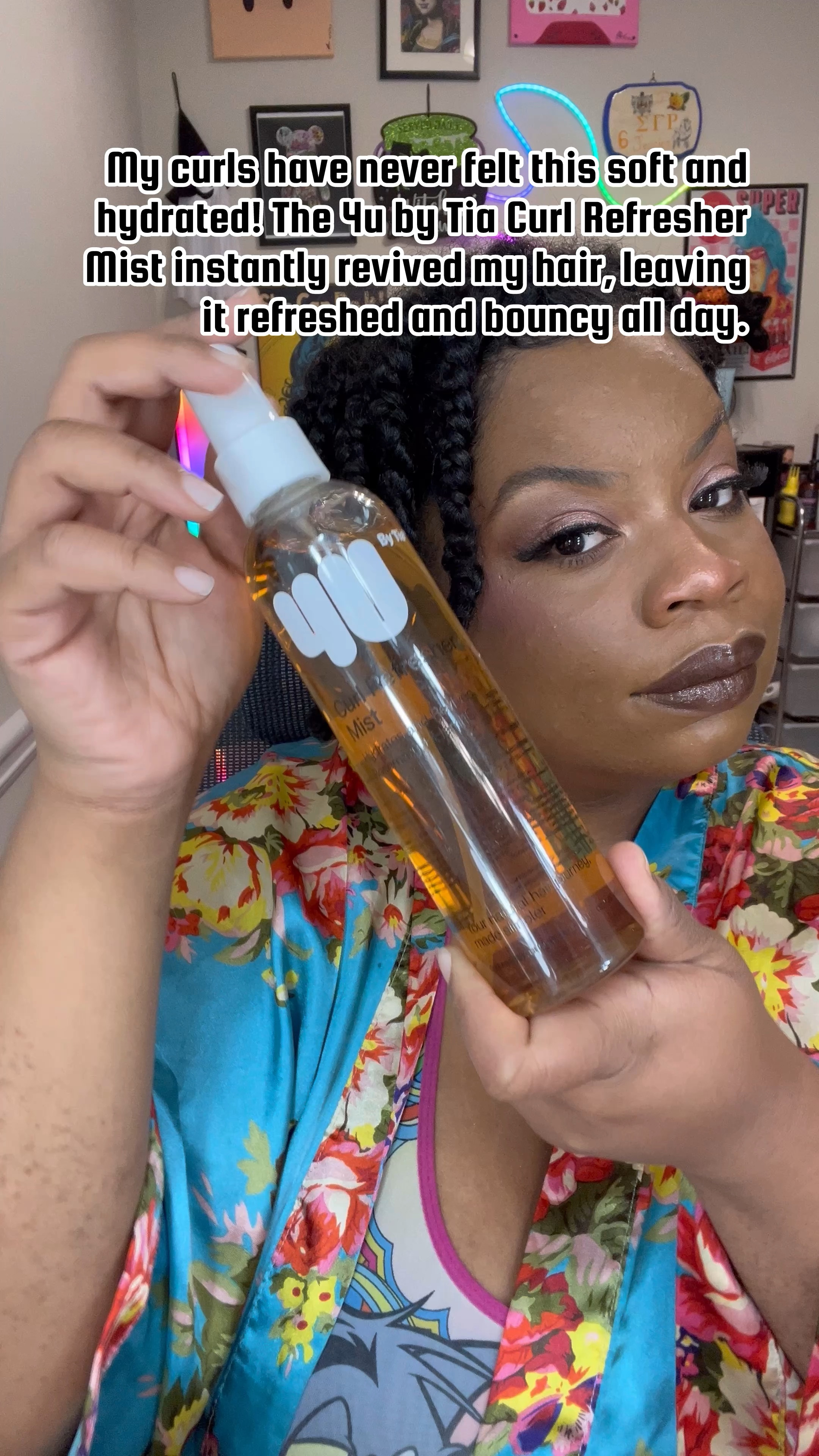 4U by Tia Curl Refresher Mist for Curly Hair #haircare #naturalhaircare

#LTKBeauty #LTKGiftGuide #LTKStyleTip