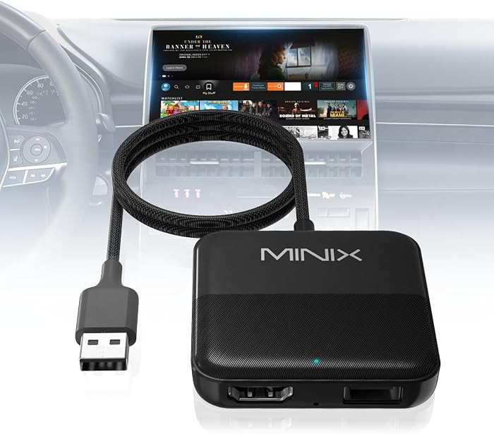 MINIX Car TV Mate Only for Cars with Factory Wired CarPlay Function HDMI Converter HDMI Multimedi... | Amazon (US)