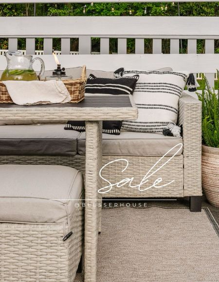 ✨Our outdoor sectional is on SALE!

Better home and gardens outdoor furniture, Walmart, sectional 


#LTKsalealert #LTKSeasonal