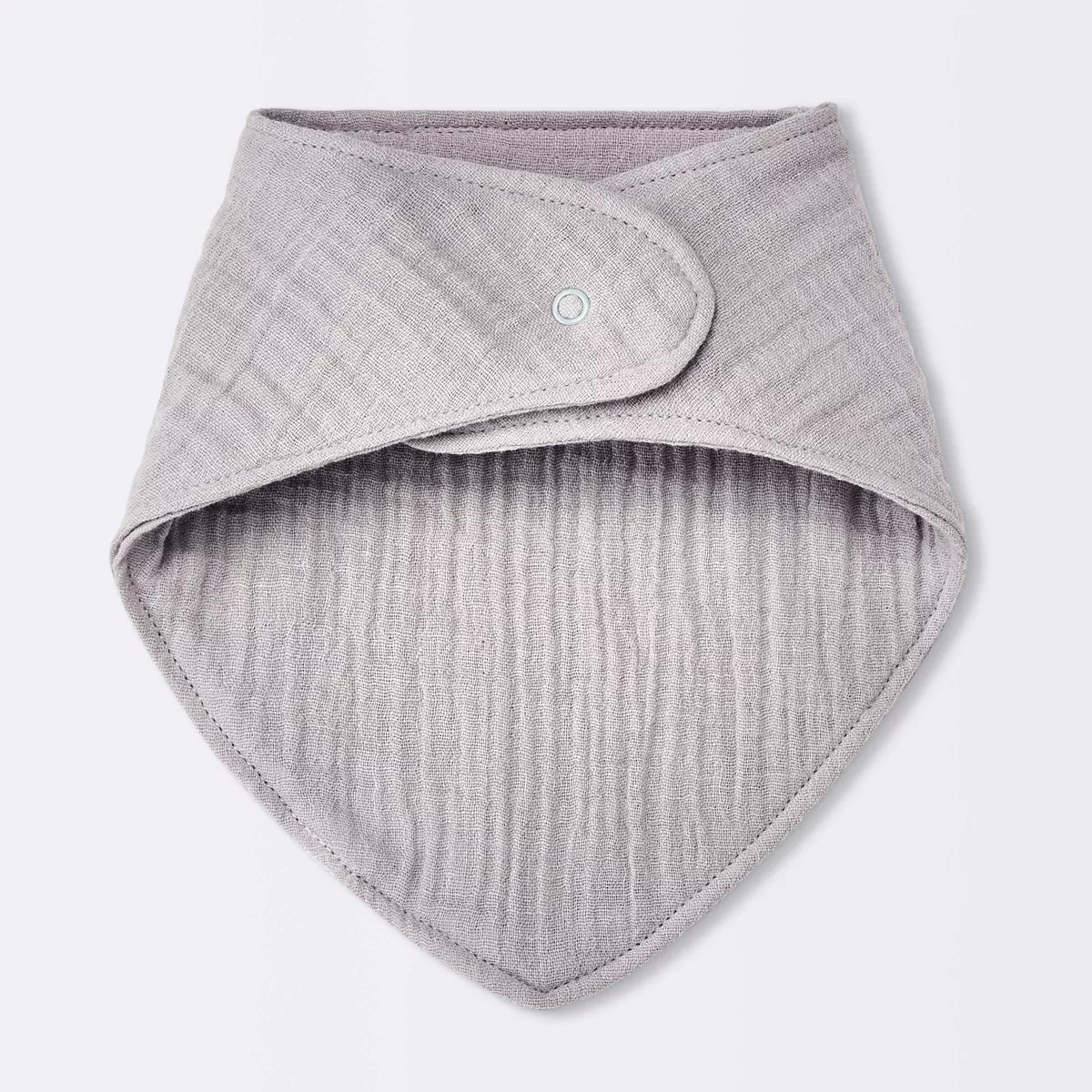 Baby 3pk Muslin Bandana Bib - Cloud Island\u2122 Blue: Cotton Snap Closure, 0-12 Months, 8.75" x ... | Target