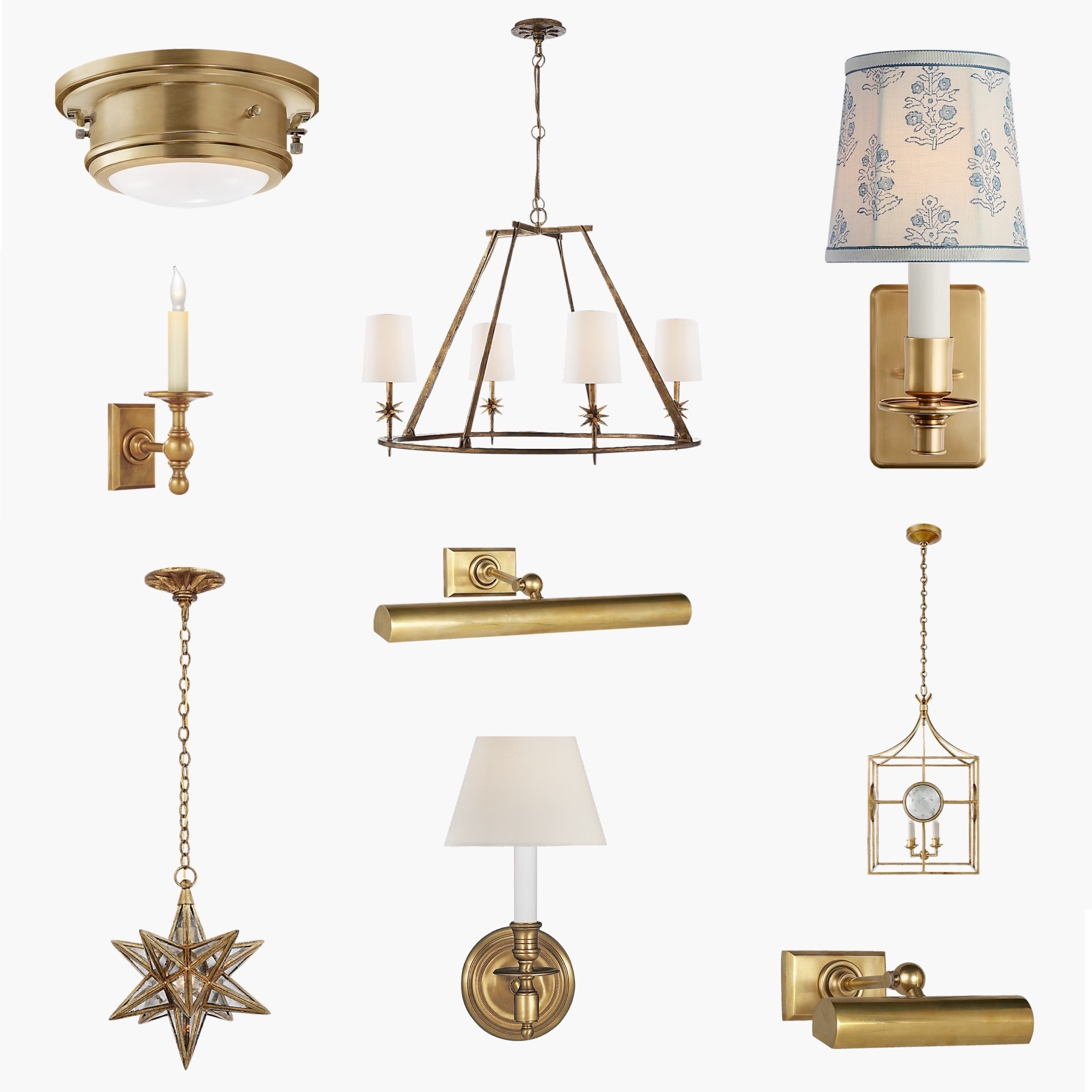 I love vintage lighting but mixing in some classic basics is part of my design formula for creating a good balance. It’s also especially useful when you need a pair or multiples of something you may not be able to source vintage. Visual Comfort is one of my go-tos and now is the time to shop with their Early Black Friday sale. Take 20% off everything for a limited time. Here’s a round up of some of the lights I chose for Maine. I love the Antique Brass finish but a lot of these come in several different options. 

#LTKHome #LTKCyberWeek #LTKSaleAlert