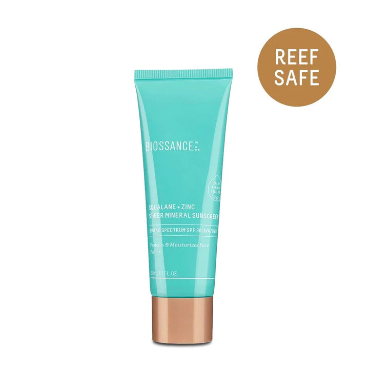 Squalane + Zinc Sheer Mineral Sunscreen | Biossance (US)