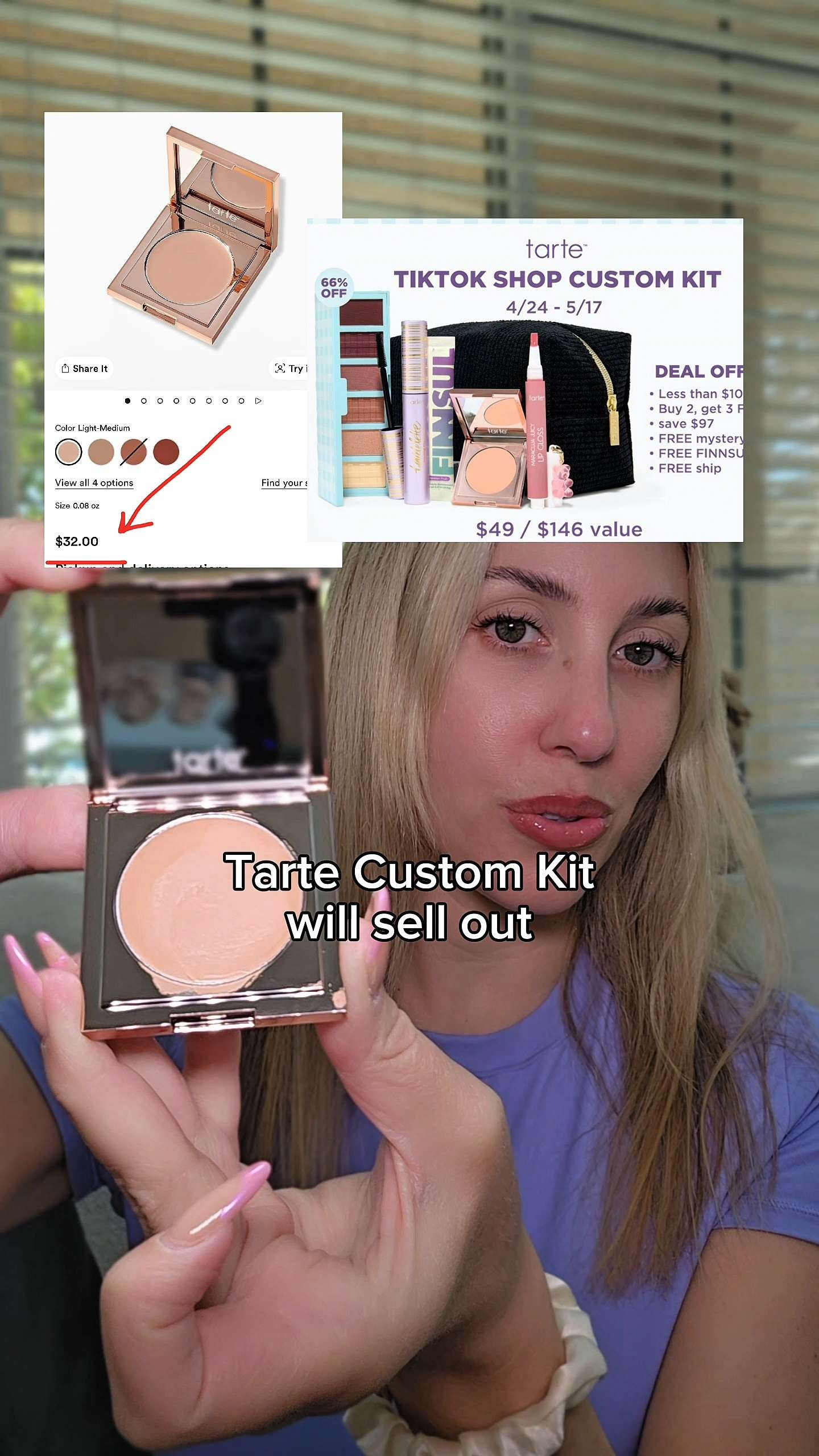 Tarte Custom Kit is BACK 😭✨ Build your own makeup bundle with products normally $25–$32 for just $10 each + the viral palette is almost impossible to find 👀

#tartecustomkit #makeupdeals #beautyfinds
 

 #LTKgrwm #LTKBeauty