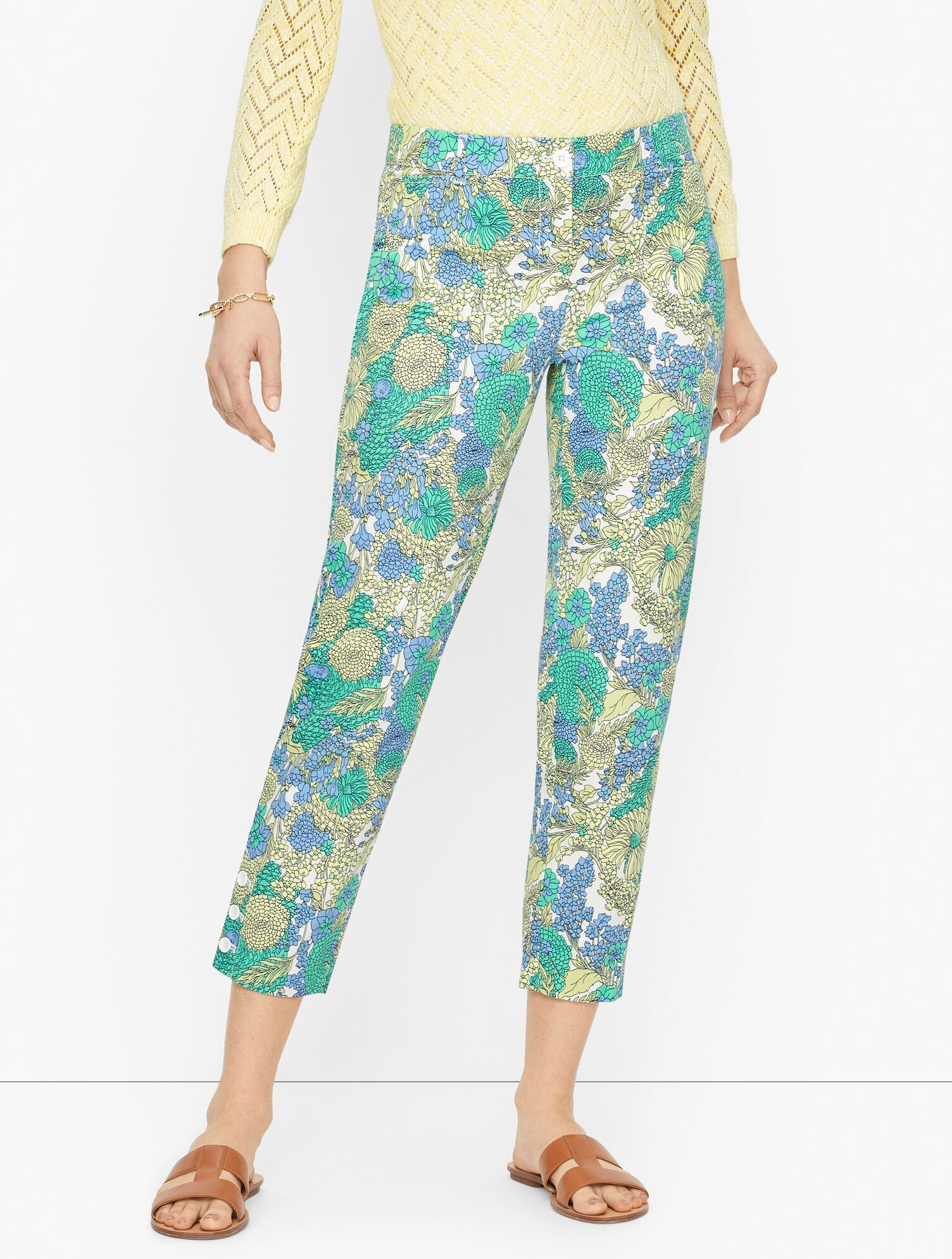 Perfect Crops - Breezy Floral | Talbots