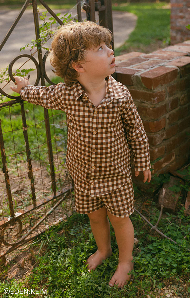 Brown Gingham | Show Me Your Mumu