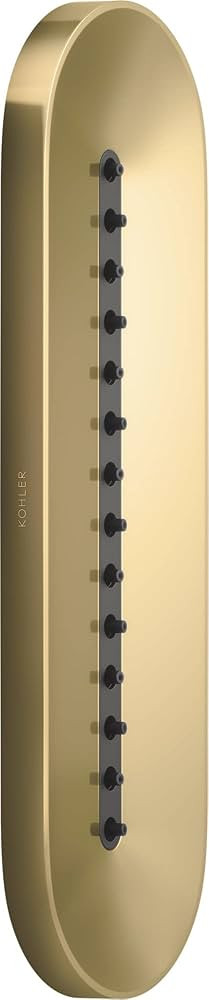 KOHLER 26300-2MB Statement Oblong Vichy Single-Function Body Spray, Semi-Recessed Shower Wall Spr... | Amazon (US)
