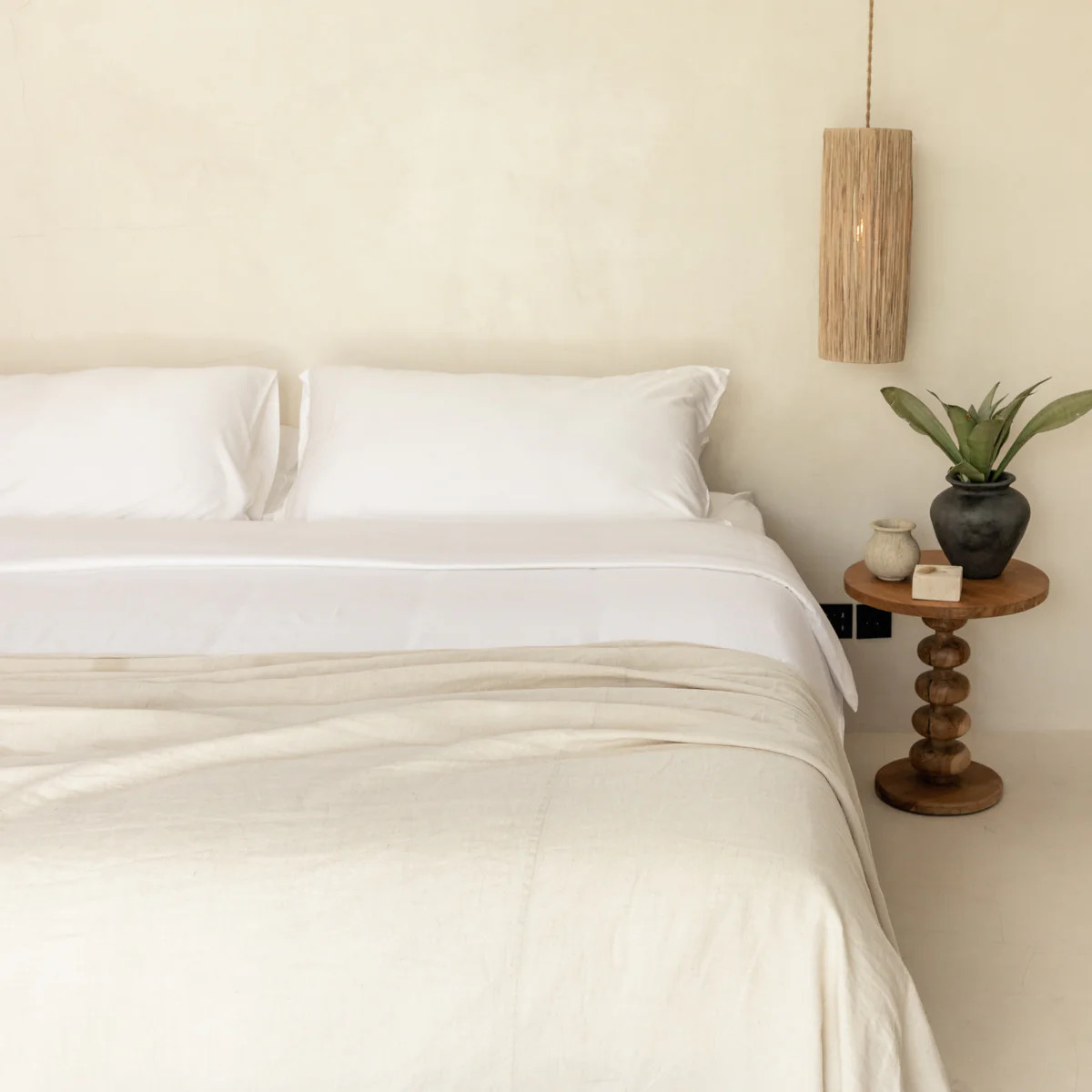 Organic Bamboo Sateen Bed Sheet Set | Aeptom