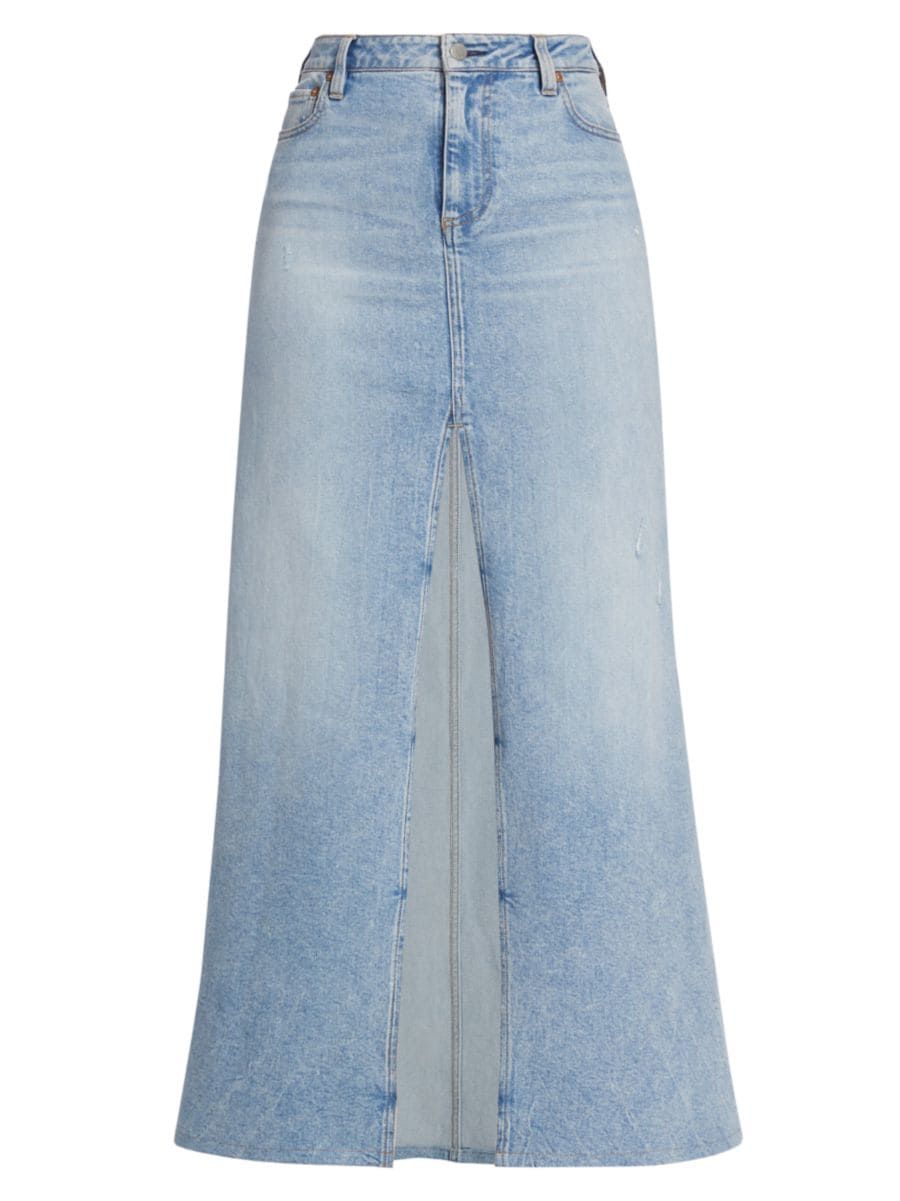 Rye Denim Maxi Skirt | Saks Fifth Avenue