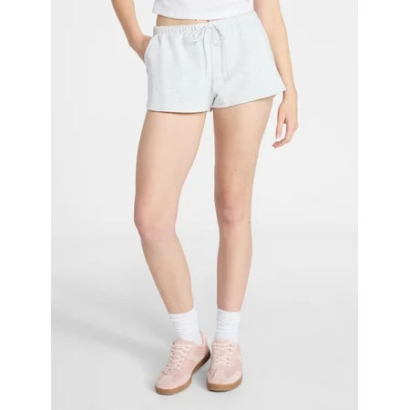 No Boundaries Fleece Dolphin Shorts, 2" Inseam, Women’s XXS-XXL | Walmart (US)