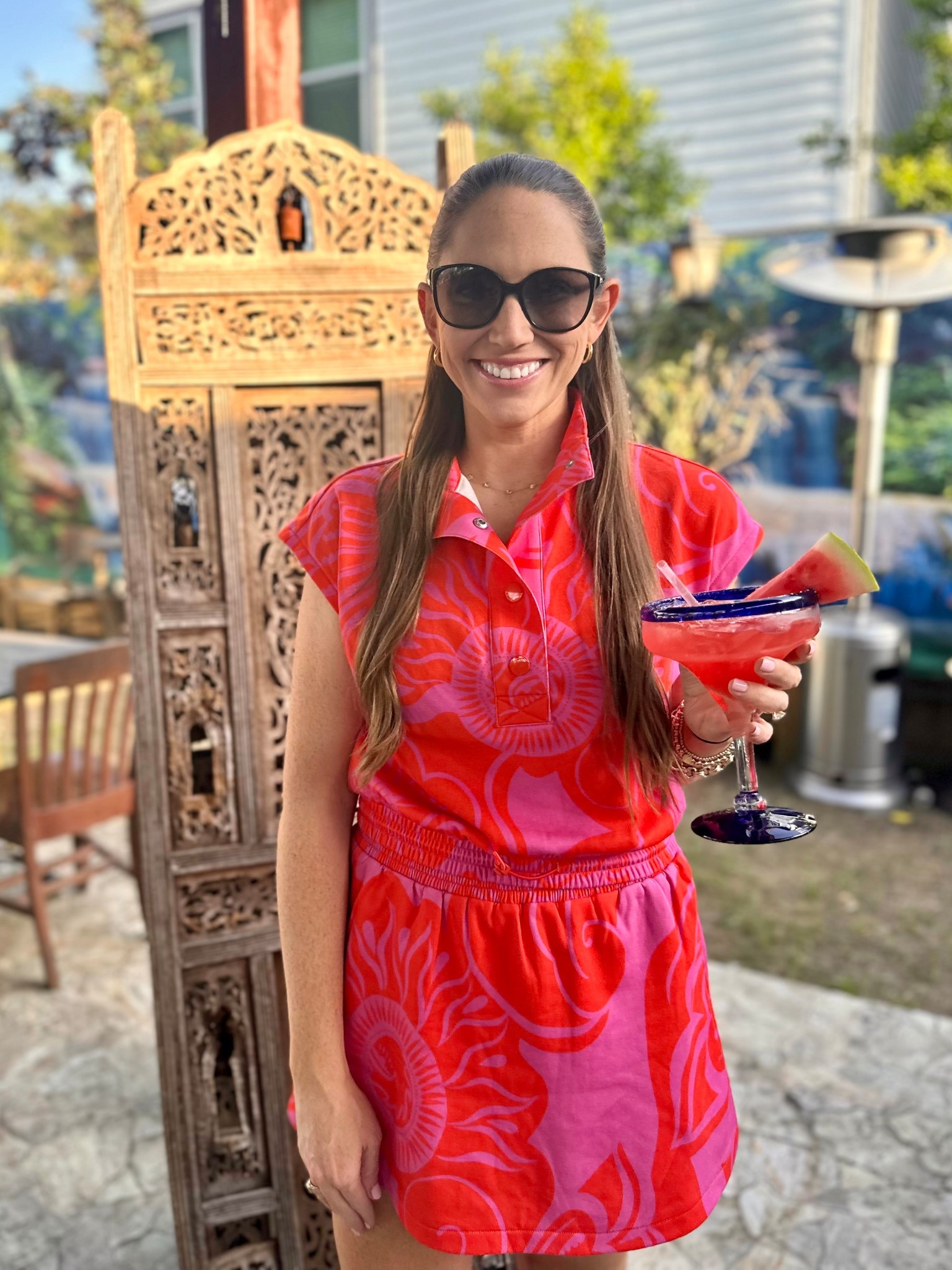 The cutest summer matching skort set! I want it in another color! I will be wearing this on repeat! Looks so chic and put together but is so practical too for chasing kids. 

Top- Small
Skort- Medium

#LTKFindsUnder100 #LTKStyleTip #LTKTravel