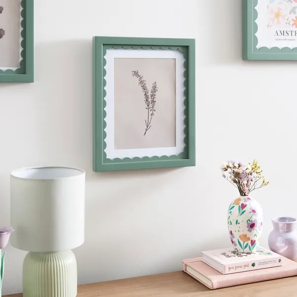 Remi Scalloped Photo Frame | Dunelm (migrated)