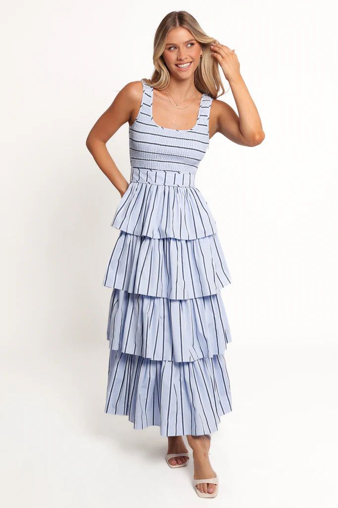 Waverly Maxi Dress - Blue | Petal & Pup (US)