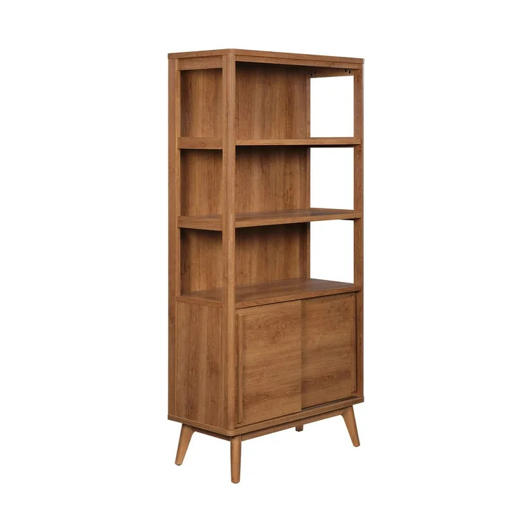 Better Homes & Gardens Greyson Bookcase, Acorn Finish | Walmart (US)