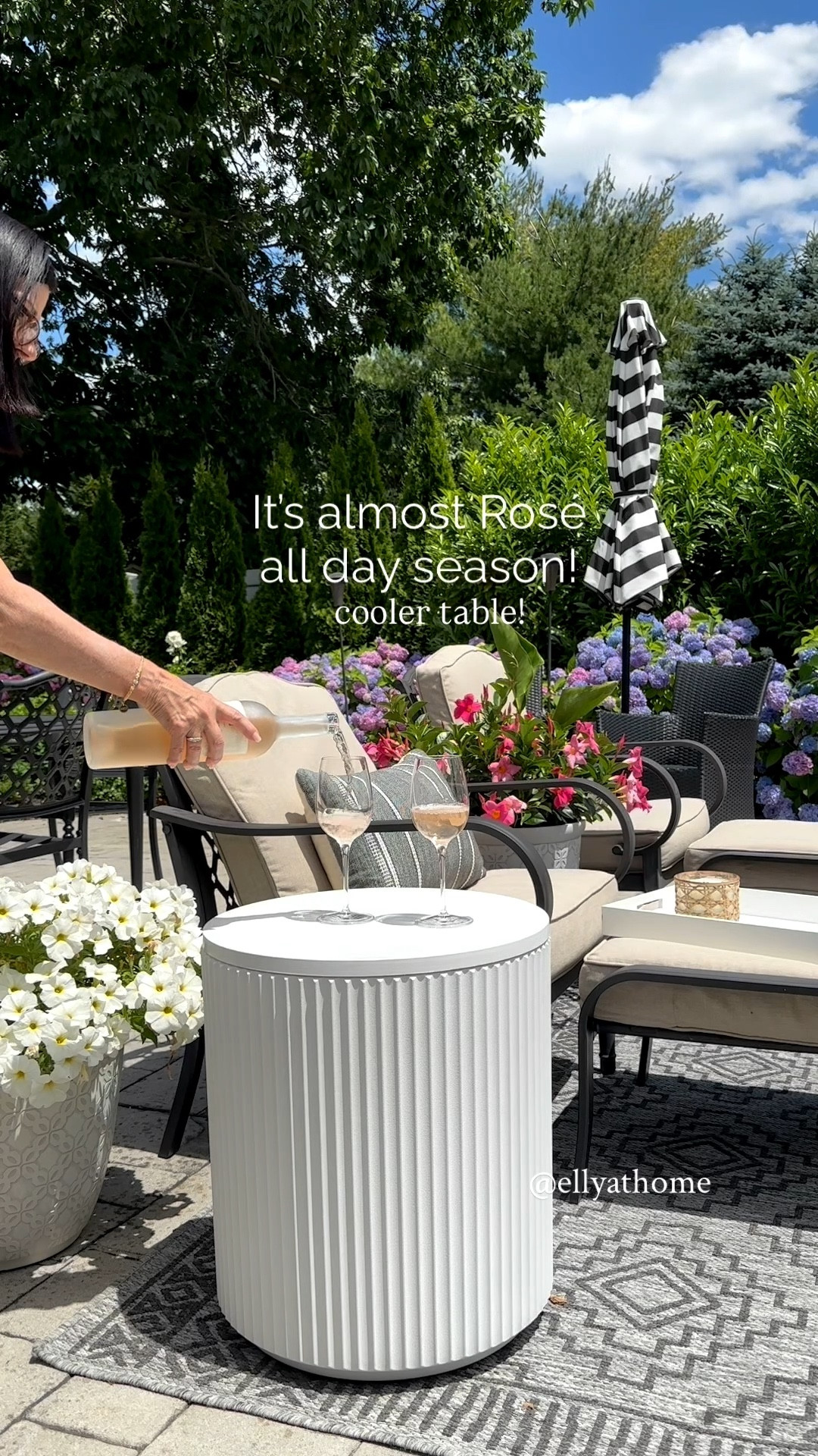 Patio season has started for some and almost here for others! Shop this chill, cooler table for spring, summer entertaining, poolside fun, outdoor rug, furniture, umbrellas, planters and more!

#LTKSeasonal #LTKHome #LTKSaleAlert