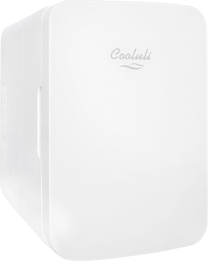 Cooluli 10L Mini Fridge for Bedroom - Car, Office Desk & College Dorm Room - 12v Portable Cooler & W | Amazon (US)