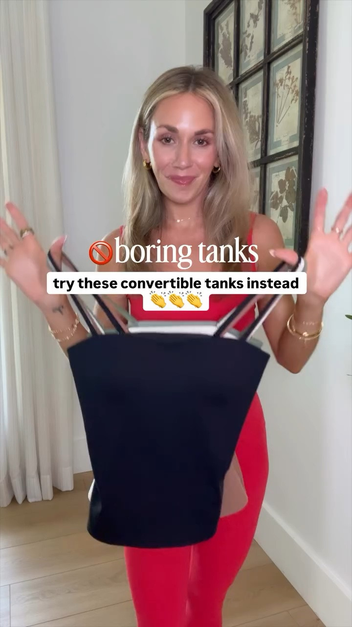 Don’t settle for a boring tank! This 4-in-1 tank has removable straps so you can wear as a camisole, tub top, bra and shapewear! These have a built in bra with molded cups that won’t lose their shape and they’re totally seamless! They come in lots of colors and are perfect for summer! @lehoba_official

#LTKootd #LTKgrwm
