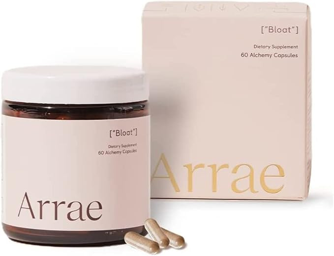 Arrae Fast-Acting Bloat Relief Digestive Enzymes, All Natural Bloat, Gas & Indigestion Relief Cap... | Amazon (US)