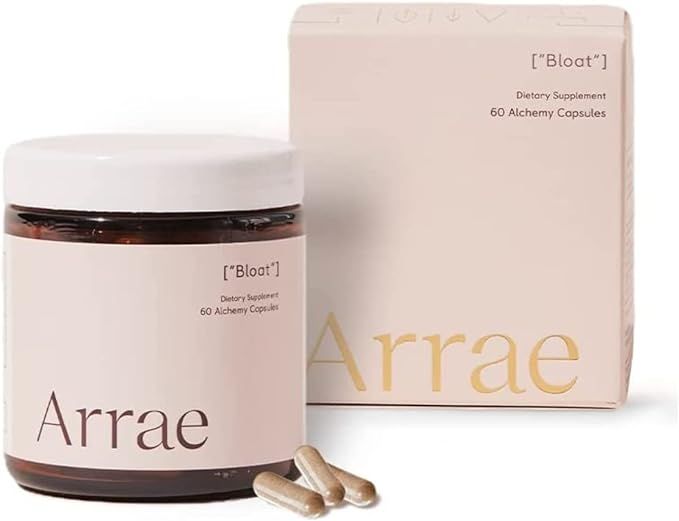 Arrae Bloat Digestive Enzymes Supplement - 60 Fast-Acting Bloat, Gas & Stomach Relief Capsules - ... | Amazon (US)