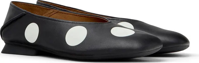 Camper Casi Myra Twins Polka Dot Ballerina Flat | Nordstrom | Nordstrom