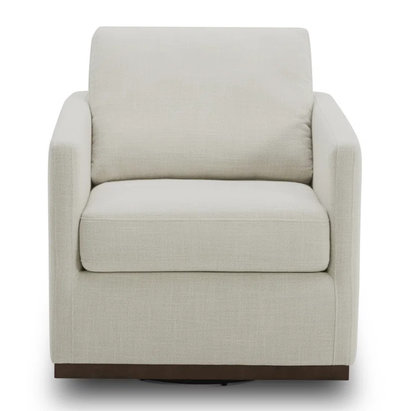 Bobbi Upholstered Swivel Armchair | Wayfair North America