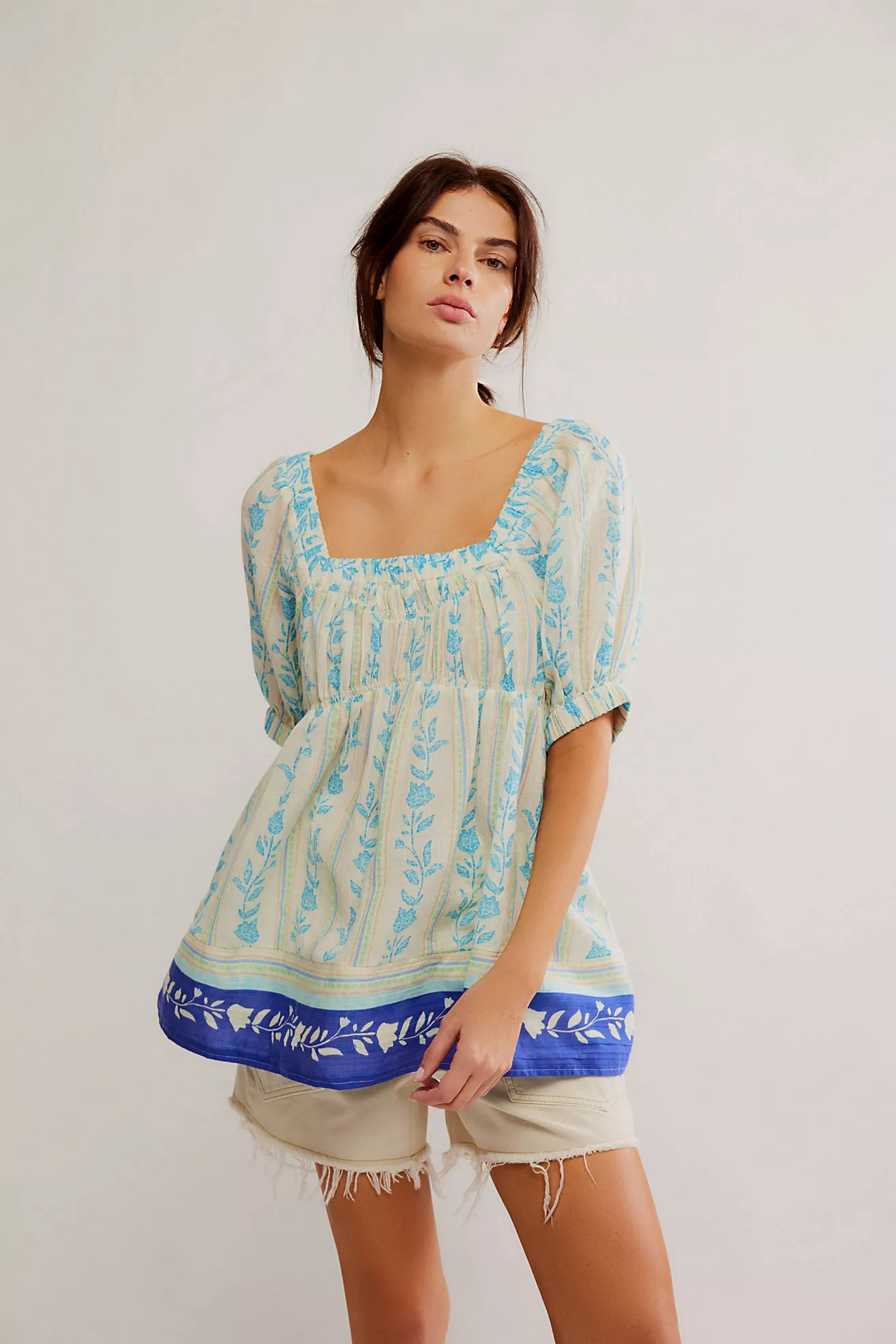Santorini Printed Tunic | Free People (Global - UK&FR Excluded)