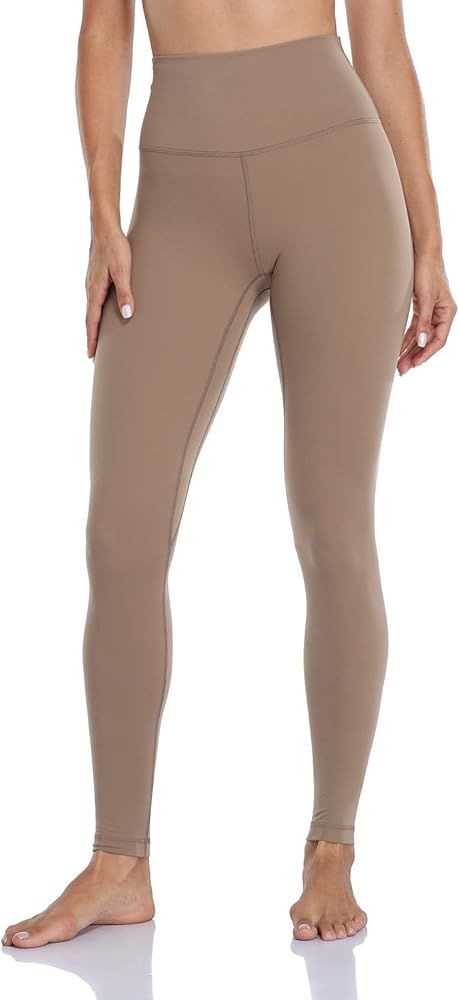 HeyNuts Hawthorn Athletic Essential High Waisted Full Length Workout Leggings for Women, Compress... | Amazon (US)